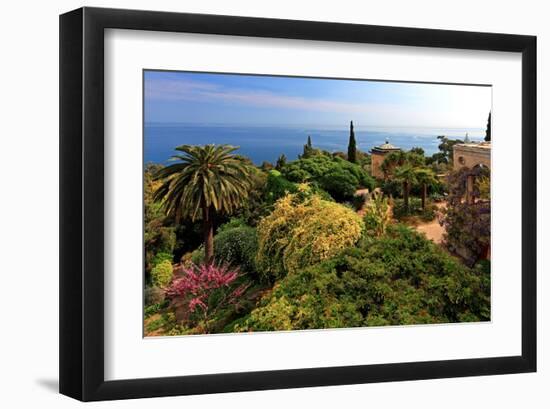 Hanbury Botanic Gardens near Ventimiglia, Province of Imperia, Liguria, Italy-null-Framed Art Print