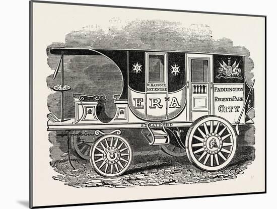 Hancock's Steam Carriage, Era-null-Mounted Giclee Print