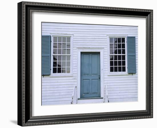 Hancock Shaker Village, the Meeting House (1793), Hancock, Massachusetts, USA-Fraser Hall-Framed Photographic Print