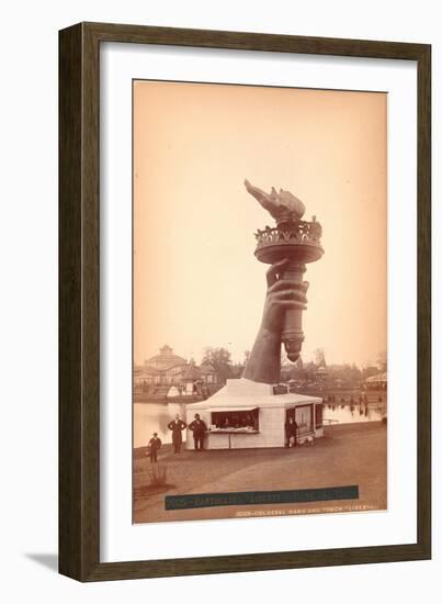 Hand and Torch of the Statue of Liberty, C.1876-null-Framed Giclee Print