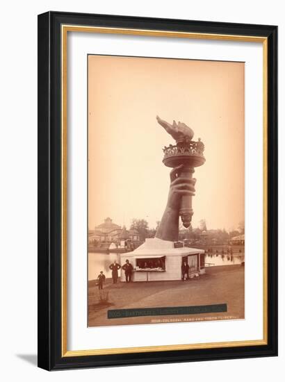 Hand and Torch of the Statue of Liberty, C.1876-null-Framed Giclee Print