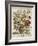 Hand Colored Engraving of Bouquet- October, 1730-Robert Furber-Framed Giclee Print