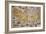 Hand Colored Map of Iceland, 1595-Abraham Ortelius-Framed Giclee Print