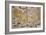 Hand Colored Map of Iceland, 1595-Abraham Ortelius-Framed Giclee Print