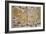 Hand Colored Map of Iceland, 1595-Abraham Ortelius-Framed Giclee Print