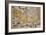 Hand Colored Map of Iceland, 1595-Abraham Ortelius-Framed Giclee Print