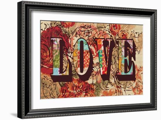 Hand Crafted Love-Bella Dos Santos-Framed Art Print