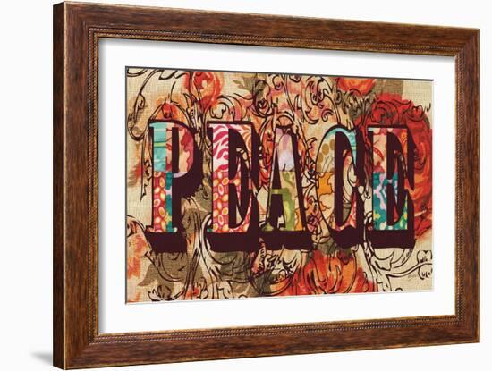 Hand Crafted Peace-Bella Dos Santos-Framed Art Print