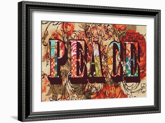 Hand Crafted Peace-Bella Dos Santos-Framed Art Print