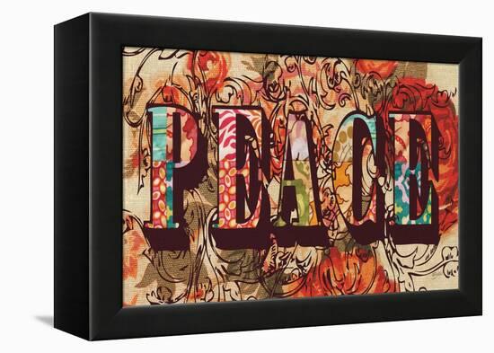 Hand Crafted Peace-Bella Dos Santos-Framed Stretched Canvas