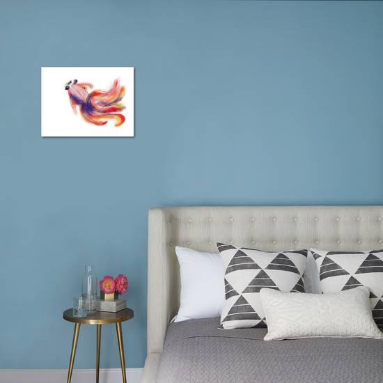 Hand Draw Golden Fish Art Print By Jim80 Art Com