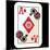 Hand Drawn Deck Of Cards, Doodle Ace Of Diamonds-Andriy Zholudyev-Mounted Art Print