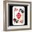 Hand Drawn Deck Of Cards, Doodle Ace Of Diamonds-Andriy Zholudyev-Framed Art Print