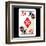 Hand Drawn Deck Of Cards, Doodle Ace Of Diamonds-Andriy Zholudyev-Framed Art Print