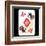 Hand Drawn Deck Of Cards, Doodle Ace Of Diamonds-Andriy Zholudyev-Framed Art Print