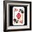 Hand Drawn Deck Of Cards, Doodle Ace Of Diamonds-Andriy Zholudyev-Framed Art Print