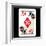 Hand Drawn Deck Of Cards, Doodle Ace Of Diamonds-Andriy Zholudyev-Framed Art Print