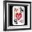 Hand Drawn Deck Of Cards, Doodle Ace Of Hearts-Andriy Zholudyev-Framed Art Print