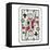 Hand Drawn Deck Of Cards, Doodle Jack Of Spades Isolated On White Background-Andriy Zholudyev-Framed Stretched Canvas