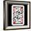 Hand Drawn Deck Of Cards, Doodle King Of Hearts-Andriy Zholudyev-Framed Art Print