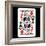 Hand Drawn Deck Of Cards, Doodle Queen Of Diamonds-Andriy Zholudyev-Framed Art Print