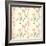 Hand Drawn Floral Wallpaper-hoverfly-Framed Art Print