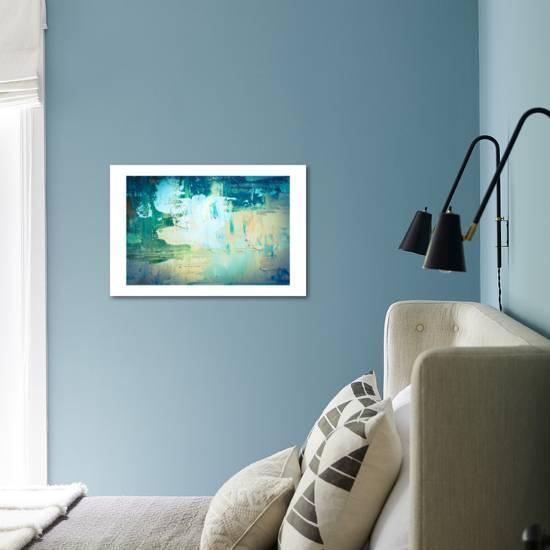 Hand Drawn Oil Painting Abstract Art Background Oil Painting On Canvas Color Texture Fragment O Art Print By Sweet Art Art Com