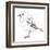 Hand-Drawn Robin-aggressor-Framed Art Print