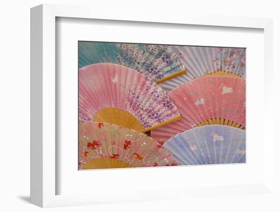 Hand Fans, Japan-Peter Adams-Framed Photographic Print