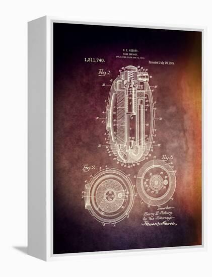 Hand Grenade, 1919-Dan Sproul-Framed Stretched Canvas