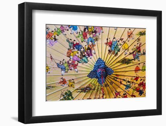 Hand made paper umbrella, Meinong, Taiwan-Keren Su-Framed Photographic Print