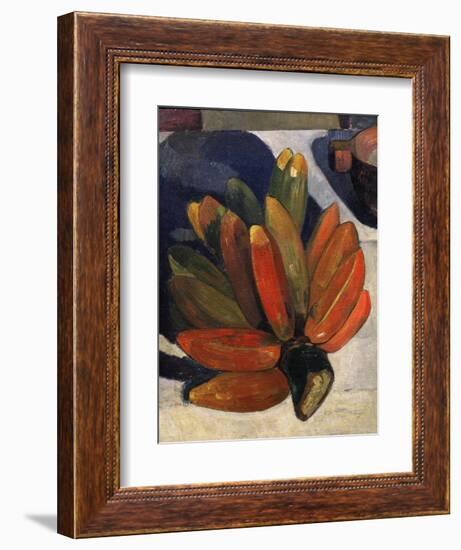 Hand of Bananas, from Le Repas, the Meal, 1891, Detail-Paul Gauguin-Framed Giclee Print