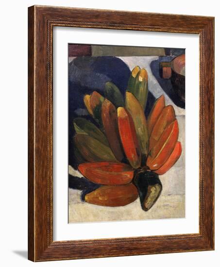 Hand of Bananas, from Le Repas, the Meal, 1891, Detail-Paul Gauguin-Framed Giclee Print