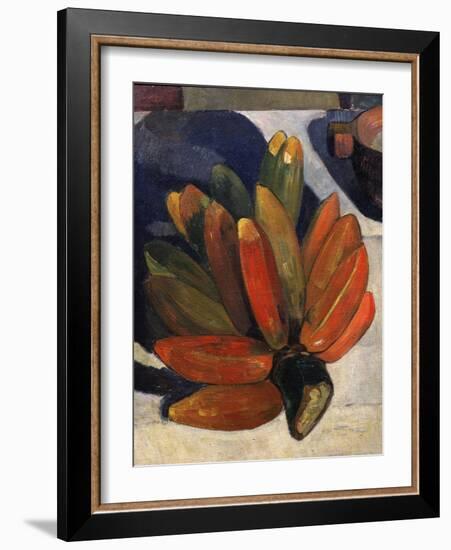 Hand of Bananas, from Le Repas, the Meal, 1891, Detail-Paul Gauguin-Framed Giclee Print