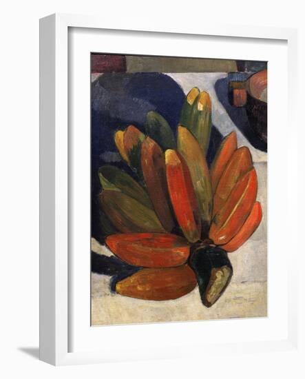 Hand of Bananas, from Le Repas, the Meal, 1891, Detail-Paul Gauguin-Framed Giclee Print