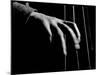Hand of Bassist Red Callender During Filming of Jammin' the Blues-Gjon Mili-Mounted Premium Photographic Print
