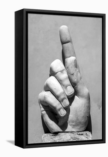 Hand of Emperor Constantine I, 4th Century Ad, Capitoline Museum, Rome, Lazio, Italy-James Emmerson-Framed Premier Image Canvas