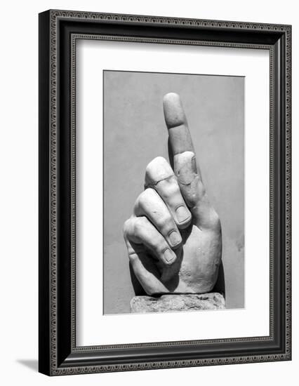 Hand of Emperor Constantine I, 4th Century Ad, Capitoline Museum, Rome, Lazio, Italy-James Emmerson-Framed Photographic Print