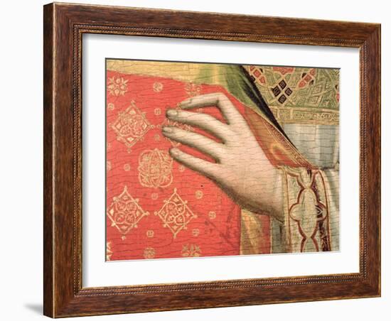 Hand of Saint Stephen-Giotto di Bondone-Framed Giclee Print