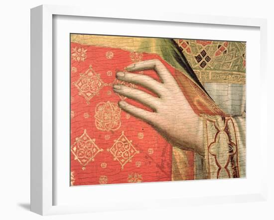 Hand of Saint Stephen-Giotto di Bondone-Framed Giclee Print