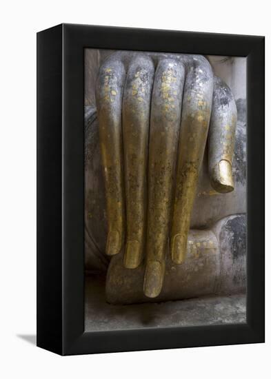 Hand of the Phra Achana Buddha Figure-Alex Robinson-Framed Premier Image Canvas