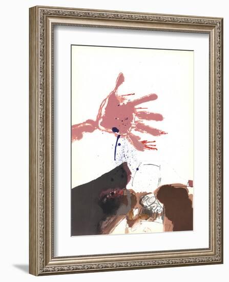 Hand out-Paul Rebeyrolle-Framed Art Print