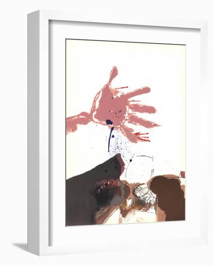 Hand out-Paul Rebeyrolle-Framed Art Print