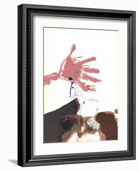 Hand out-Paul Rebeyrolle-Framed Art Print