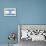 Hand Painted Acrylic Flag Of Israel-donatas1205-Mounted Art Print displayed on a wall