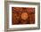 Hand-Painted Glazed Bowl Detail, Craft, Morocco, Africa-Kymri Wilt-Framed Premium Photographic Print