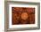 Hand-Painted Glazed Bowl Detail, Craft, Morocco, Africa-Kymri Wilt-Framed Photographic Print