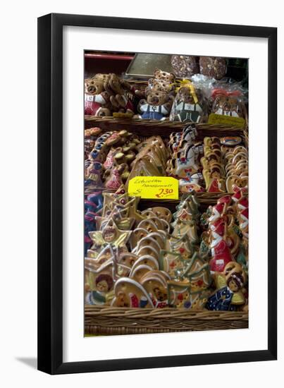 Hand-Painted Lebkuchen (Honey Cakes) Christkindelsmarkt (Christ Child's Market Germany-Natalie Tepper-Framed Photo