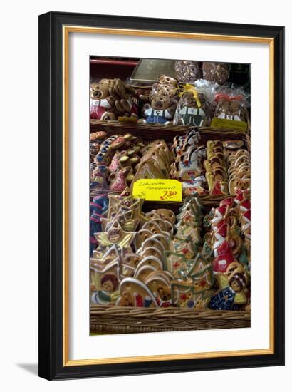 Hand-Painted Lebkuchen (Honey Cakes) Christkindelsmarkt (Christ Child's Market Germany-Natalie Tepper-Framed Photo