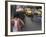 Hand Pulled Rickshaws and Yellow Taxis, Kolkata, West Bengal State, India-Eitan Simanor-Framed Photographic Print